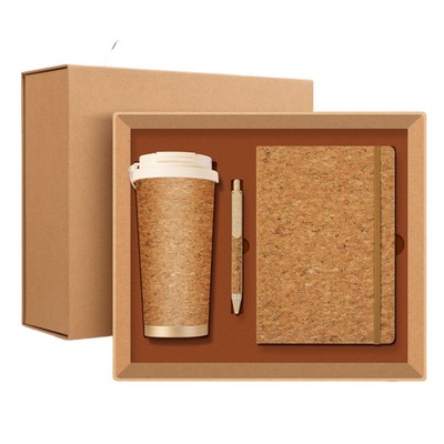 Notebook Pen And Tumbler Gift Set With Box - By Boat