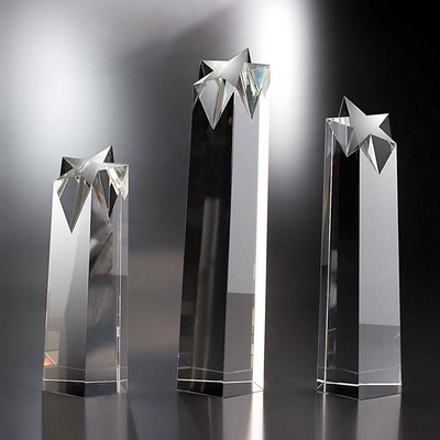 10" Rock Star Crystal Star Award