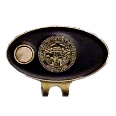 Nebraska State Seal Hat Clip