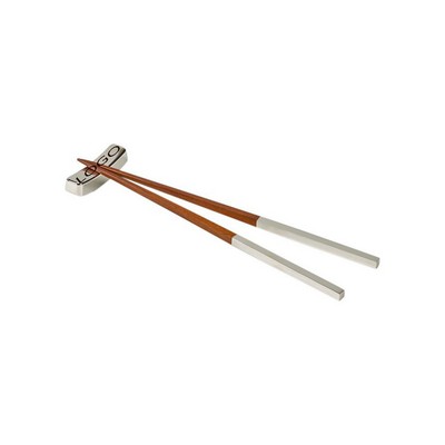 9" Chopsticks W/ Rect Rest Np.