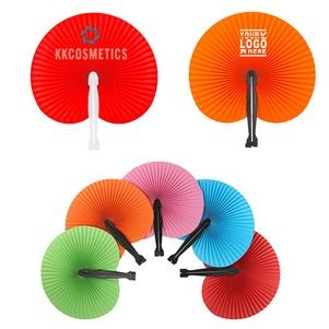 Custom Round Hand Folding Fans