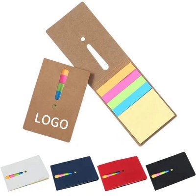 Cork Notepad With Sticky And Strips