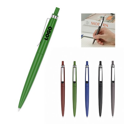 Ballpoint Pen With Chrome Trim