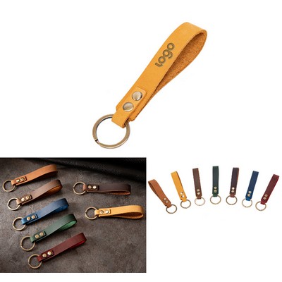 Pu Leather Keychain