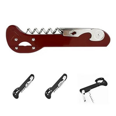 Boomerang Corkscrew Wine Opener With Built In Foil Cutter