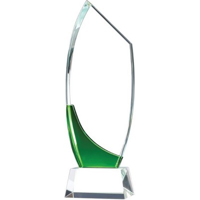 Bahama Crystal Award, 10 1/2"H