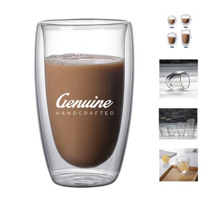 12oz Double Wall Insulated Glass