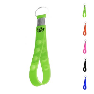 Popper Stress Reliever Key Chain