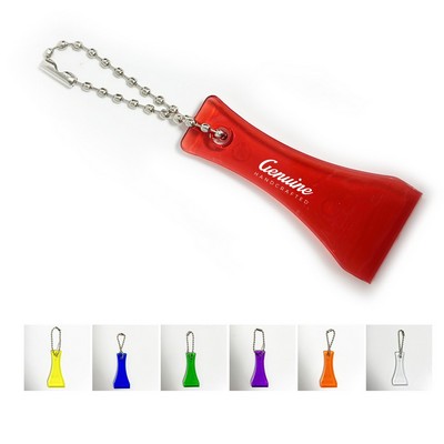 Translucent Lottery Scraper with Bead Chain