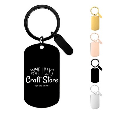 Rectangle Key Chain