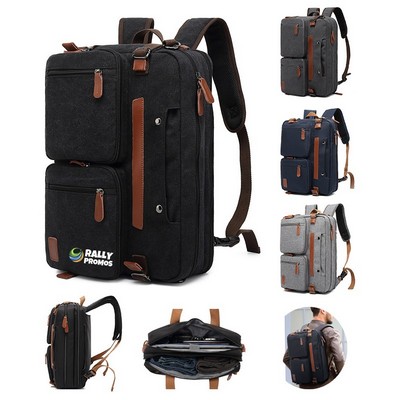 3 in 1 Computer Bag for Men 17.3 Inch Laptop Backpack