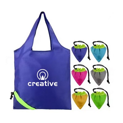 Bazaar RPET Folding Reusable Tote Bag