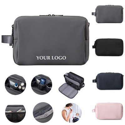 Water-Resistant Toiletry Bag-Compact for Travel