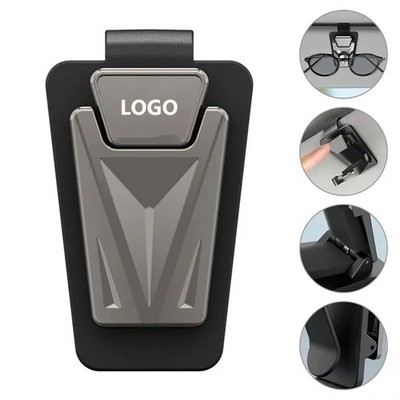 Portable Car Visor Accessories Universal Sunglasses Holder