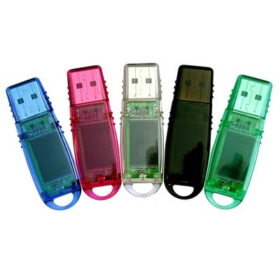 Translucent USB Flash Drive - 2GB