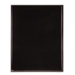 Piano Black Recognition Plaque w/Aluminum Plate (6"x 8")