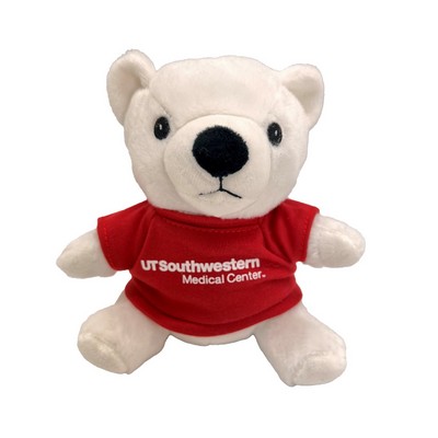 6" SittinPolar Bear Beanie