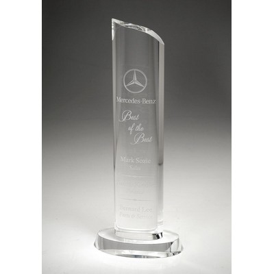 Epic Tower Crystal Award, 10"H