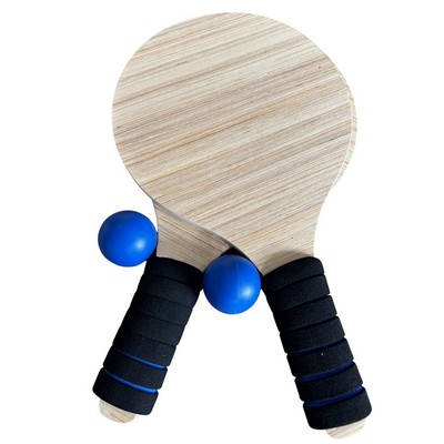 Wooden Paddle Set