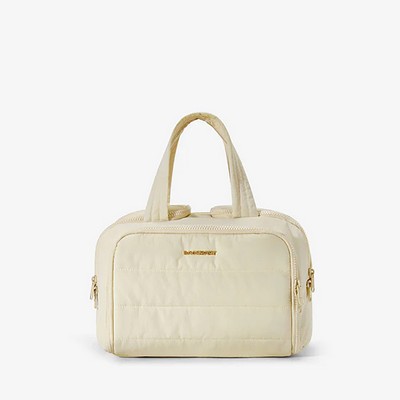 BagsMart Zora Spacesaver Multi-Functional Toiletry Bag Large - Beige