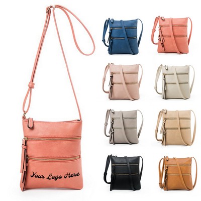 Multi-Pocket Crossbody Bag