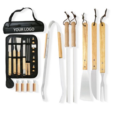 10pc BBQ Tool Set