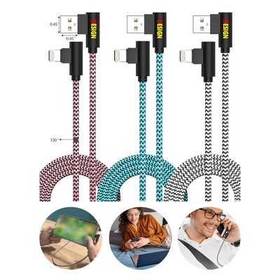 Right Angle Fast Charging Cord