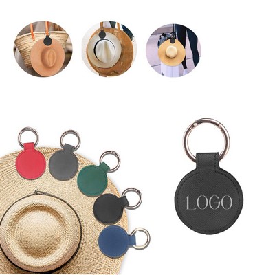 Magnetic Leather Travel Handbag Hat Clip