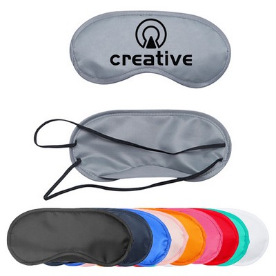 Satin Sleep Mask W/ Nose Pad