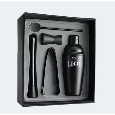Cocktail Shaker Set With Gift Box