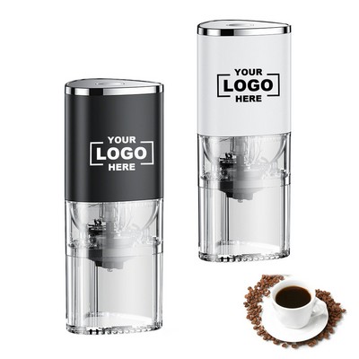 Household Small Freshly Ground Coffee Machine Portable Coffee Bean Grinder Electric Coffee Bean Grin