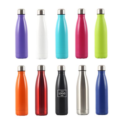 Stainless Steel Coke Bottle Insulated Mug