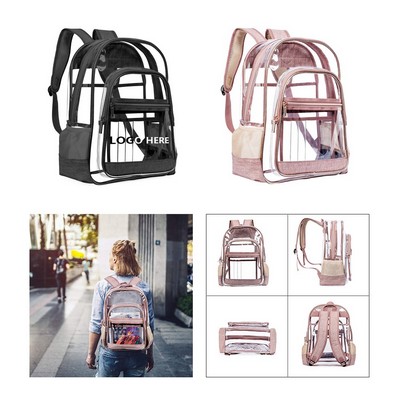 Clear PVC School Backpack