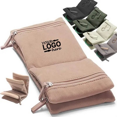 Women's Jewelry Storage Bag Foldable Ornaments Display