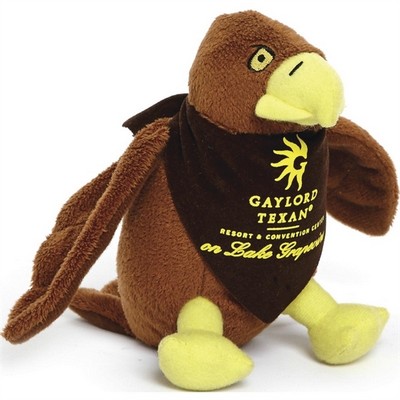 6" Hawk Beanie Bird Stuffed Animal