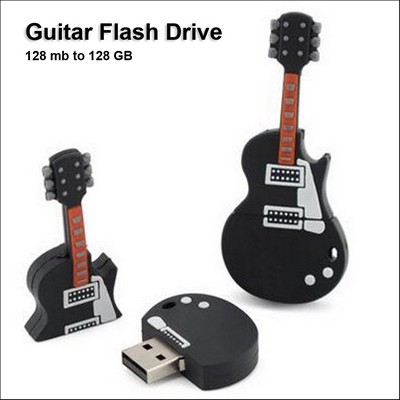 Guitar Flash Drive - 256 MB Memory No Extra Tariff