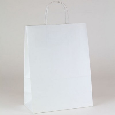 White Kraft gift bag 10'' x 5'' x 10''