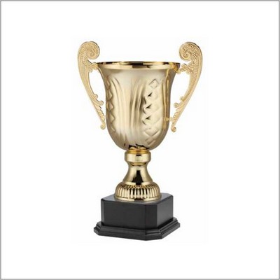 Gold Italian Cup 18 3/4" H