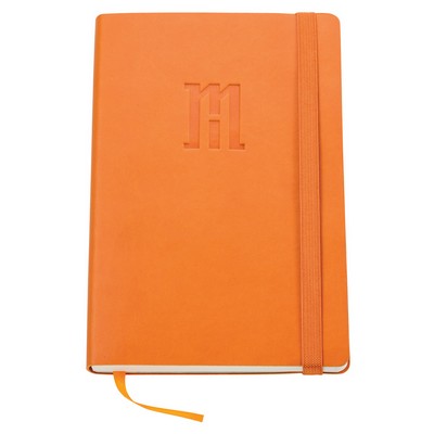 Pavia Orange Soft Cover Journal 8.5" x 5.5"