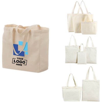 Cotton Canvas Tote 13''X13''X5''(Free Shipping)
