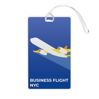 Imprinted Large Luggage Tag (Factory Direct 10-12 Weeks Ocean)