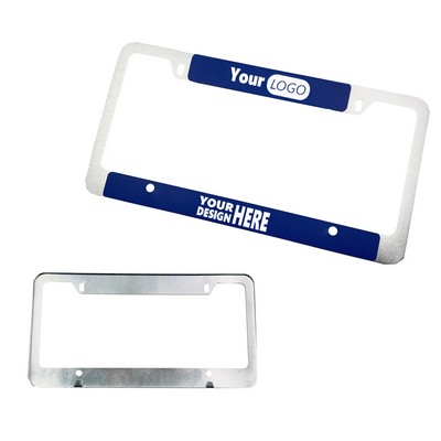 Custom Aluminum License Plate Frame