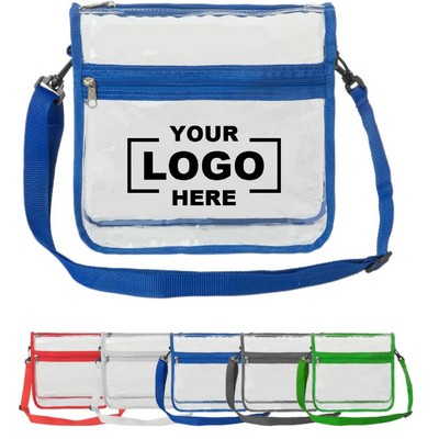 Clear Stadium-Approved Crossbody Bag(Free Shipping)