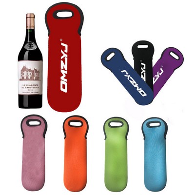 Insulated Neoprene Wine Tote Bag