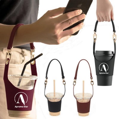 PU Leather Drink Sleeve