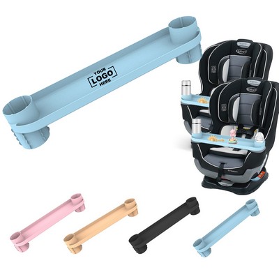 Adjustable and Portable Car Seat Snack Tray.
