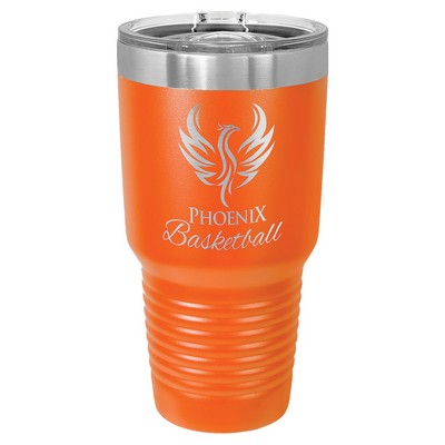 Polar Camel 30 oz. Orange Insulated Ringneck Tumbler