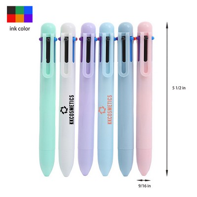 6 In 1 Multi Color Ballpoint Pen