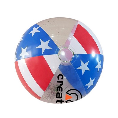 16" Big Stars & Stripes Beach Ball