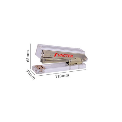 Transparent Acrylic Office Using Handheld Stapler 4.33 Inch